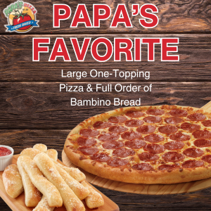 Menu | Papa's Pizza To Go Online Ordering